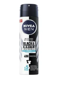 Nivea Antitranspirant Spray Invisible For Black & White Fresh Men (Anti-Perspirant For Men) 150 ml