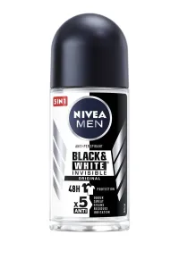 Nivea Ball Antitranspirant für Männer Invisible For Black & White Power 50 ml