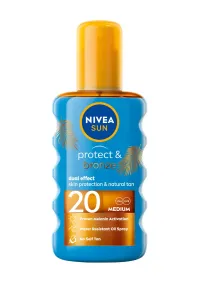 Nivea Bräunungsspray-fördert die Bräunung SPF 20 Sun (Protect & Bronze Oil) 200 ml