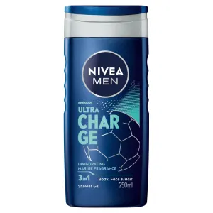 Nivea Duschgel für Männer Ultra Charge (Shower Gel) 250 ml