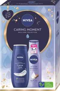 NIVEA Caring Moments Geschenkset (zum nähren und Feuchtigkeit spenden)