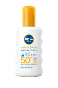 Nivea Sonnenschutzspray für Kinder LSF 50+ Sun Kids (Sensitive Protect & Care Sun Spray) 200 ml