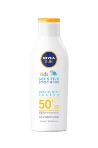 Nivea Kinderbräunungslotion SPF 50+ Sun Kids (Pure & Sensitive Sun Lotion) 200 ml