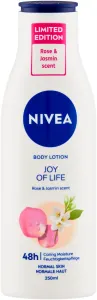 Nivea Joy of Life feuchtigkeitsspendende Body lotion Rose & Jasmine 250 ml