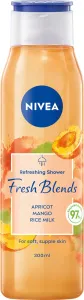 Nivea Erfrischendes Duschgel Fresh Blends Apricot, Mango, Rice Milk (Refreshing Shower) 300 ml