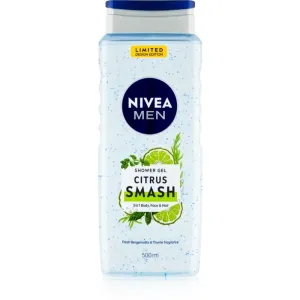Nivea Men Citrus Smash erfrischendes Duschgel für Herren 500 ml