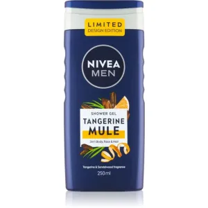Nivea Men Tangerine Mule Duschgel für Gesicht, Körper und Haare 250 ml