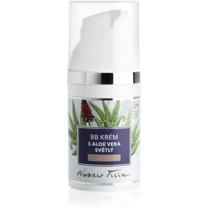 Nobilis Tilia Face Cream Face Care BB Cream mit feuchtigkeisspendender Wirkung mit Aloe Vera Farbton Light 30 ml