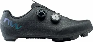 Northwave Rebel 3 Shoes Black/Iridescent 41 Herren Fahrradschuhe