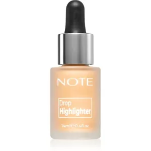 Note Cosmetique Drop Highlighter Flüssig-Highlighter mit Tropf-Applikator 02 Charming Desert 14 ml