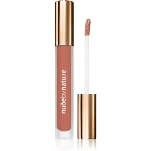 Nude by Nature Satin Liquid Lipstick cremiger Lippenstift mit Satin-Finish Farbton 02 Blush 3,75 ml