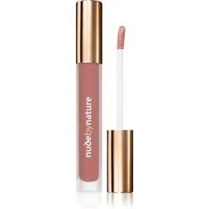 Nude by Nature Satin Liquid Lipstick cremiger Lippenstift mit Satin-Finish Farbton 04 Soft Petal 3,75 ml
