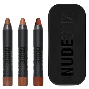 Nudestix Geschenkset Dekorative Lippenkosmetik 90`s Nude Lips Mini 3 St