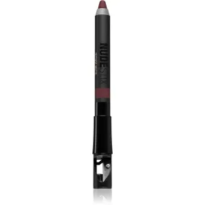 Nudestix Intense Matte Lip + Cheek Pencil Raven Lippenbalsam und Rouge alles in einem mit mattierender Wirkung 3 g
