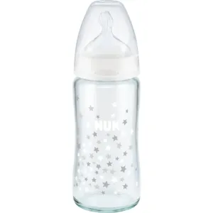 NUK First Choice + 240 ml Glas-Babyflasche mit Temperaturkontrolle 240 ml