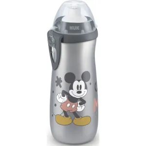 NUK First Choice Mickey Mouse Kinderflasche 36m+ Grey 450 ml