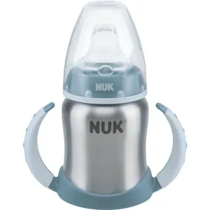 NUK Learner Cup Stainless Steel Trinklernbecher Blue 125 ml