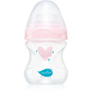 Nuvita Cool Bottle 0m+ Babyflasche Transparent pink 150 ml