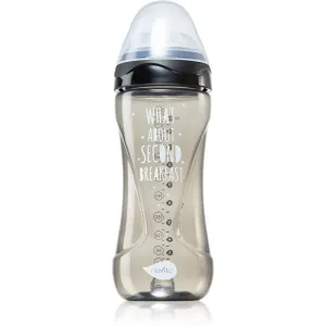 Nuvita Cool Bottle 4m+ Babyflasche Black 330 ml