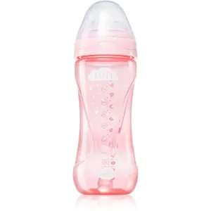 Nuvita Cool Bottle 4m+ Babyflasche Light pink 330 ml