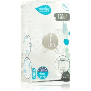 Nuvita Cool Physiological 6m+ Schnuller Pearl grey 1 St