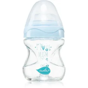 Nuvita Glass bottle Blue Babyflasche 140 ml