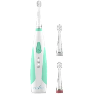 Nuvita Sonic Clean&Care Zahnbürste mit Schalltechnologie + 2 Ersatzaufsätze für Kinder 1 St