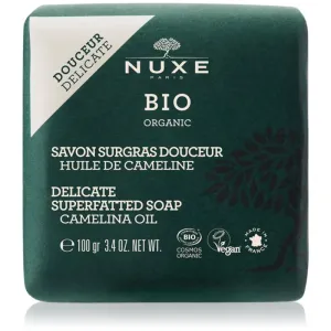 Nuxe Bio Organic extra sanfte und nährende Seife für Körper und Gesicht 100 g