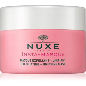 Nuxe Insta-Masque Exfoliant & Unifiant (Rose & Macademia) Exfoliationsmaske für Einigung des farbigen Hauttones 50 ml
