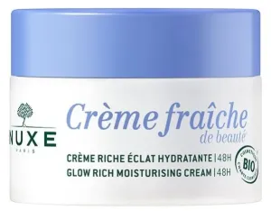Nuxe Aufhellende und feuchtigkeitsspendende Hautcreme Crème Fraîche de Beauté (Glow Rich Moisturising Cream) 50 ml