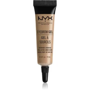 NYX Professional Makeup Eyebrow Gel wasserfestes Gel für die Augenbrauen Farbton 01 Blonde 10 ml