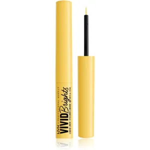 NYX Professional Makeup Vivid Brights Flüssige Eyeliner Farbton 03 Had Me At Yellow 2 ml