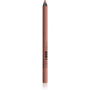 NYX Professional Makeup Line Loud Vegan Konturstift für die Lippen mit Matt-Effekt Farbton 06 - Ambition Statement 1,2 g