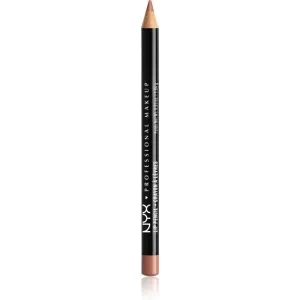 NYX Professional Makeup Slim Lip Pencil Präziser Konturenstift für die Lippen Farbton 810 Natural 1 g