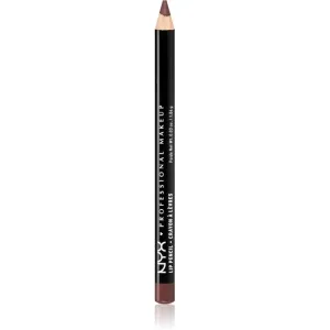 NYX Professional Makeup Slim Lip Pencil Präziser Konturenstift für die Lippen Farbton Nutmeg 1 g
