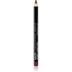 NYX Professional Makeup Slim Lip Pencil Präziser Konturenstift für die Lippen Farbton Plum 1 g