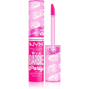NYX Professional Makeup Barbie Butter Lip Gloss Lipgloss Farbton 01 It's a BARBIE PARTY! 8 ml