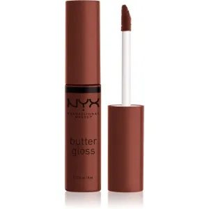 NYX Professional Makeup Butter Gloss Lipgloss Farbton 51 Brownie Drip 8 ml