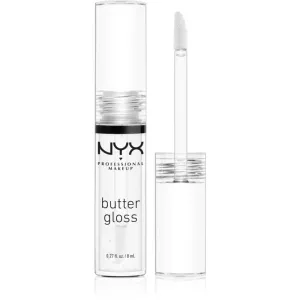 NYX Professional Makeup Butter Gloss Lipgloss Farbton 54 Sugar Glass 8 ml