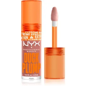 NYX Professional Makeup Duck Plump Lipgloss mit vergrößerndem Effekt Farbton 02 Banging Bare 6,8 ml