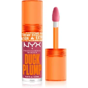 NYX Professional Makeup Duck Plump Lipgloss mit vergrößerndem Effekt Farbton 09 Strike A Rose 6,8 ml