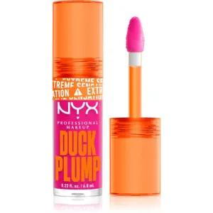 NYX Professional Makeup Duck Plump Lipgloss mit vergrößerndem Effekt Farbton 12 Bubblegum Bae 6,8 ml