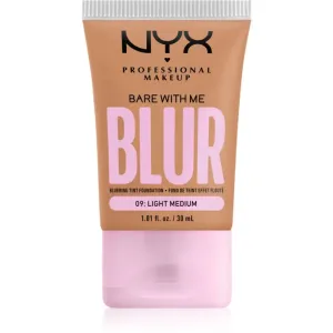 NYX Professional Makeup Bare With Me Blur Tint Hydratisierendes Make Up Farbton 09 Light Medium 30 ml