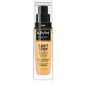 NYX Professional Makeup Can't Stop Won't Stop Full Coverage Foundation Foundation mit hoher Deckkraft Farbton 11 Beige 30 ml