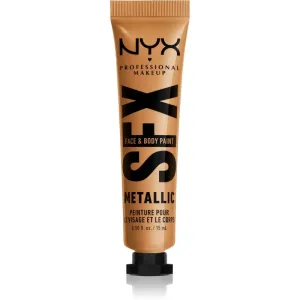 NYX Professional Makeup Halloween SFX Paints Creme-Lidschatten Für Gesicht und Körper Farbton 05 Gold Dusk 15 ml
