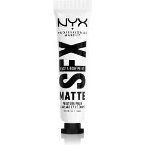 NYX Professional Makeup Limited Edition Halloween 2022 SFX Paints Creme-Lidschatten Für Gesicht und Körper Farbton 06 White Frost 15 ml
