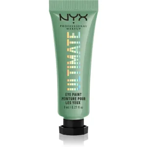 NYX Professional Makeup Pride Ultimate Eye Paint Lidschatten-Creme Für Gesicht und Körper Farbton 01 Exist Fabulously (Green) 8 ml