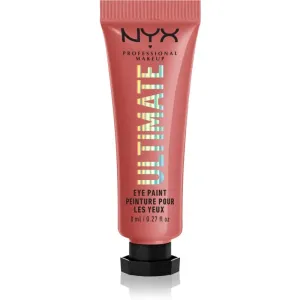 NYX Professional Makeup Pride Ultimate Eye Paint Lidschatten-Creme Für Gesicht und Körper Farbton 03 Rule Breaker (Orange) 8 ml