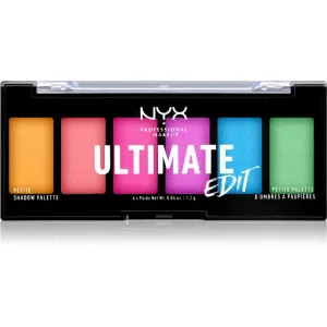 NYX Professional Makeup Ultimate Edit Petite Shadow Lidschattenpalette Farbton 02 Brights 6x1.2 g
