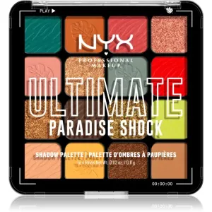 NYX Professional Makeup Ultimate Shadow Palette Lidschatten Farbton Paradise Shock 16 St